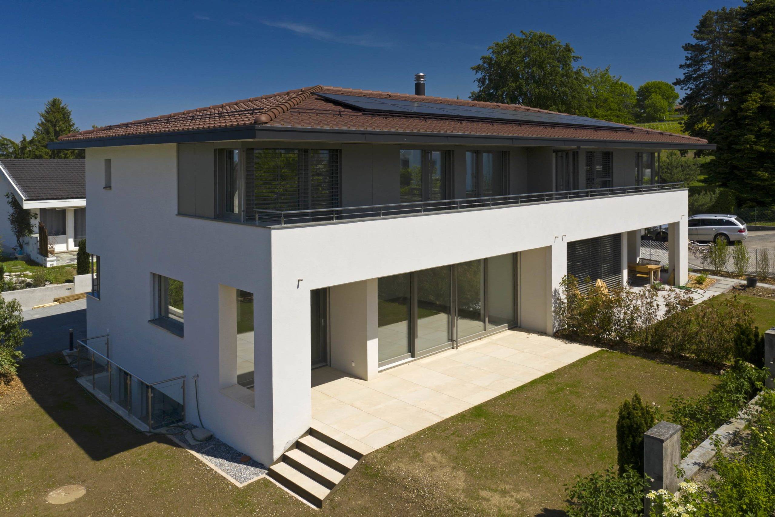 Construction de 2 villas jumelles sur la commune de Bernex