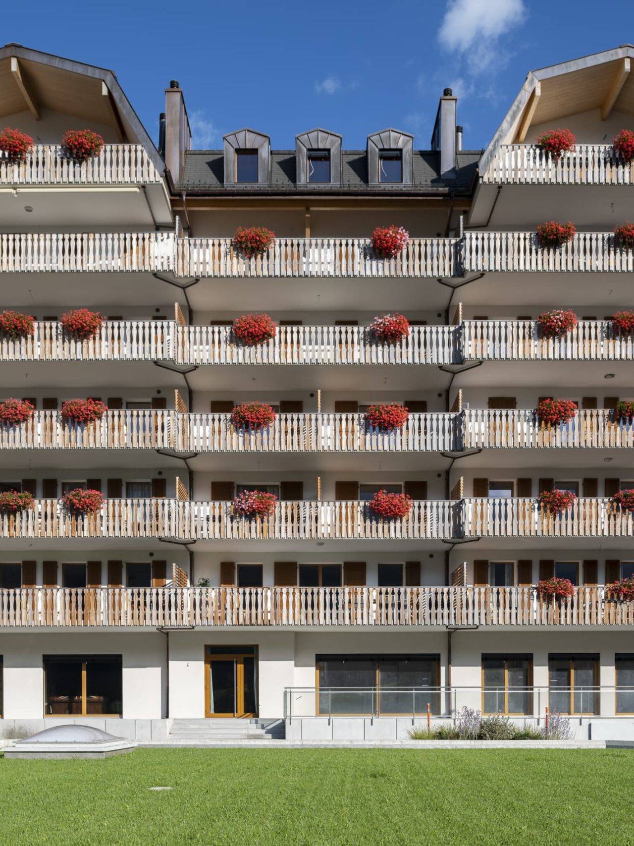 Construction du « Beau Séjour », à château d’Oex