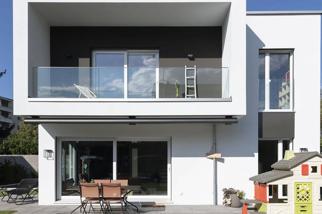 Construction de deux villas individuelles à Chêne-Bourg.
