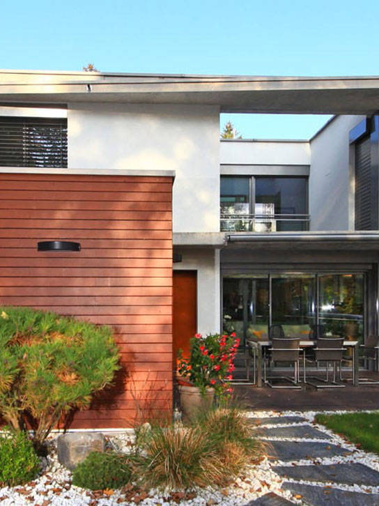 Réalisation d’une villa d’architecte à Onex