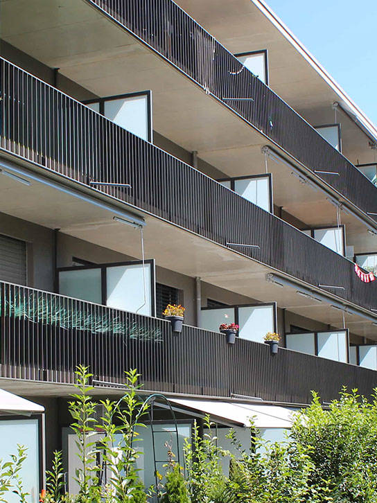 Construction d’un bâtiment de 27 appartements PPE avec garage souterrain dans le cadre du plan localisé de quartier (PLQ) d’Onex