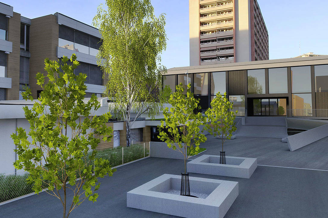 Transformation et agrandissement de l’école Tivoli pour la commune de Lancy.