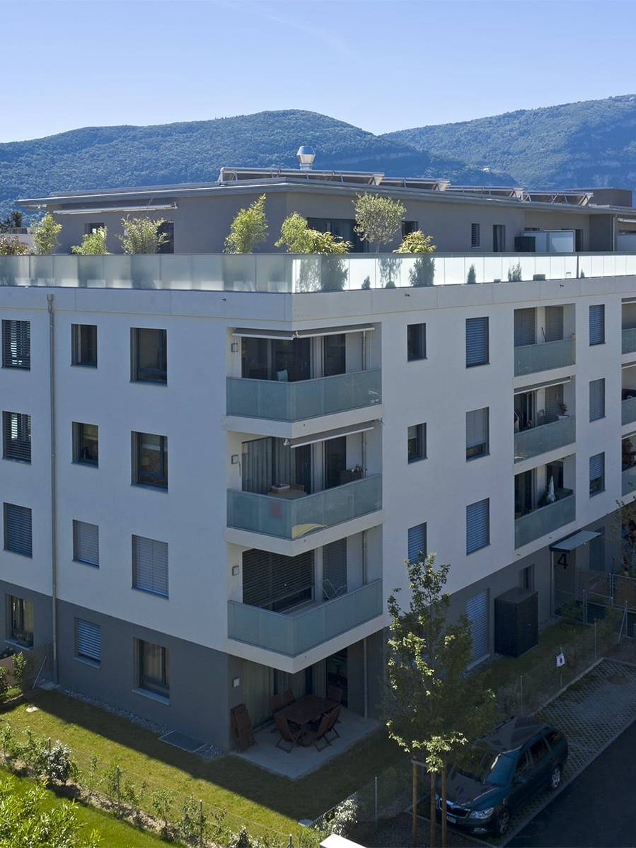 UN IMMEUBLE PPE ET UN IMMEUBLE LOCATIF, THÔNEX
