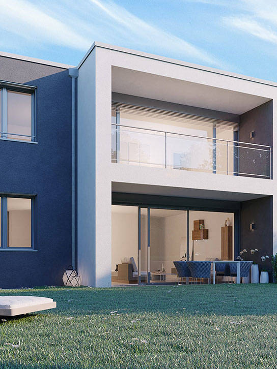 Construction de 3 villas contiguës à Vernier