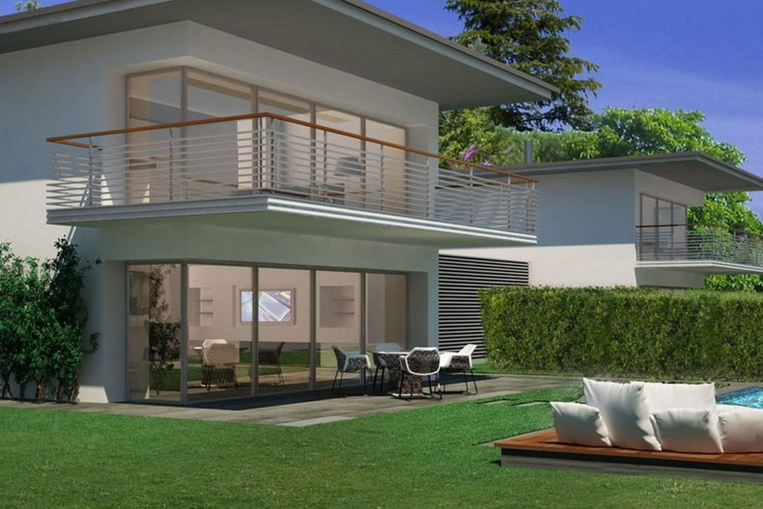 Réalisation de deux villas jumelées par les garages à Versoix