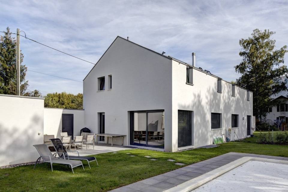 Réalisation de deux villas contiguës à Saconnex d’Arve