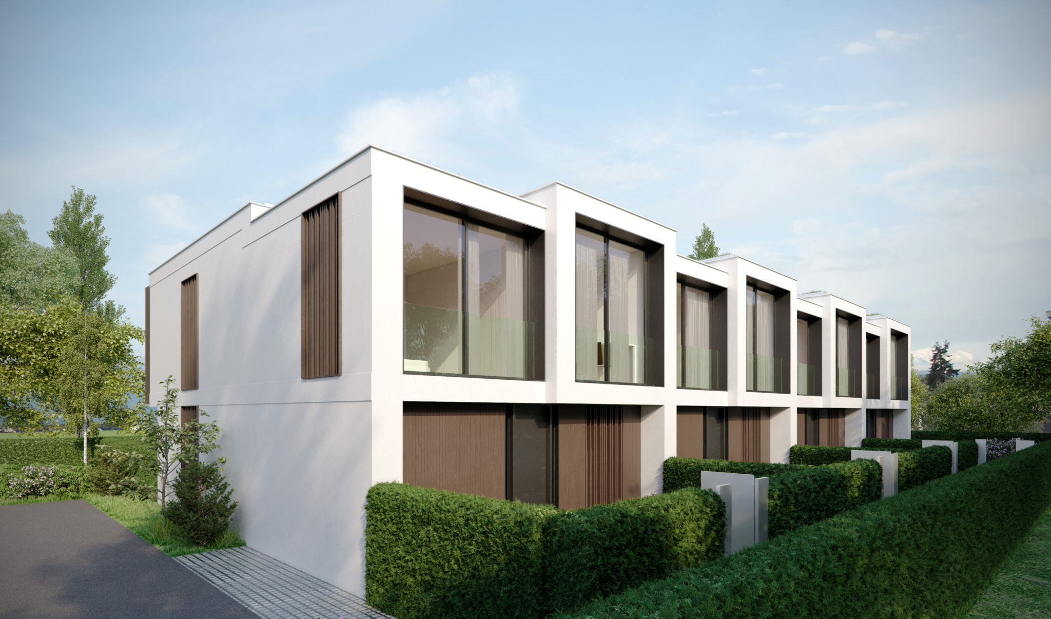 4 VILLAS CONTIGUËS, CHENE-BOURG - AG Construction SA
