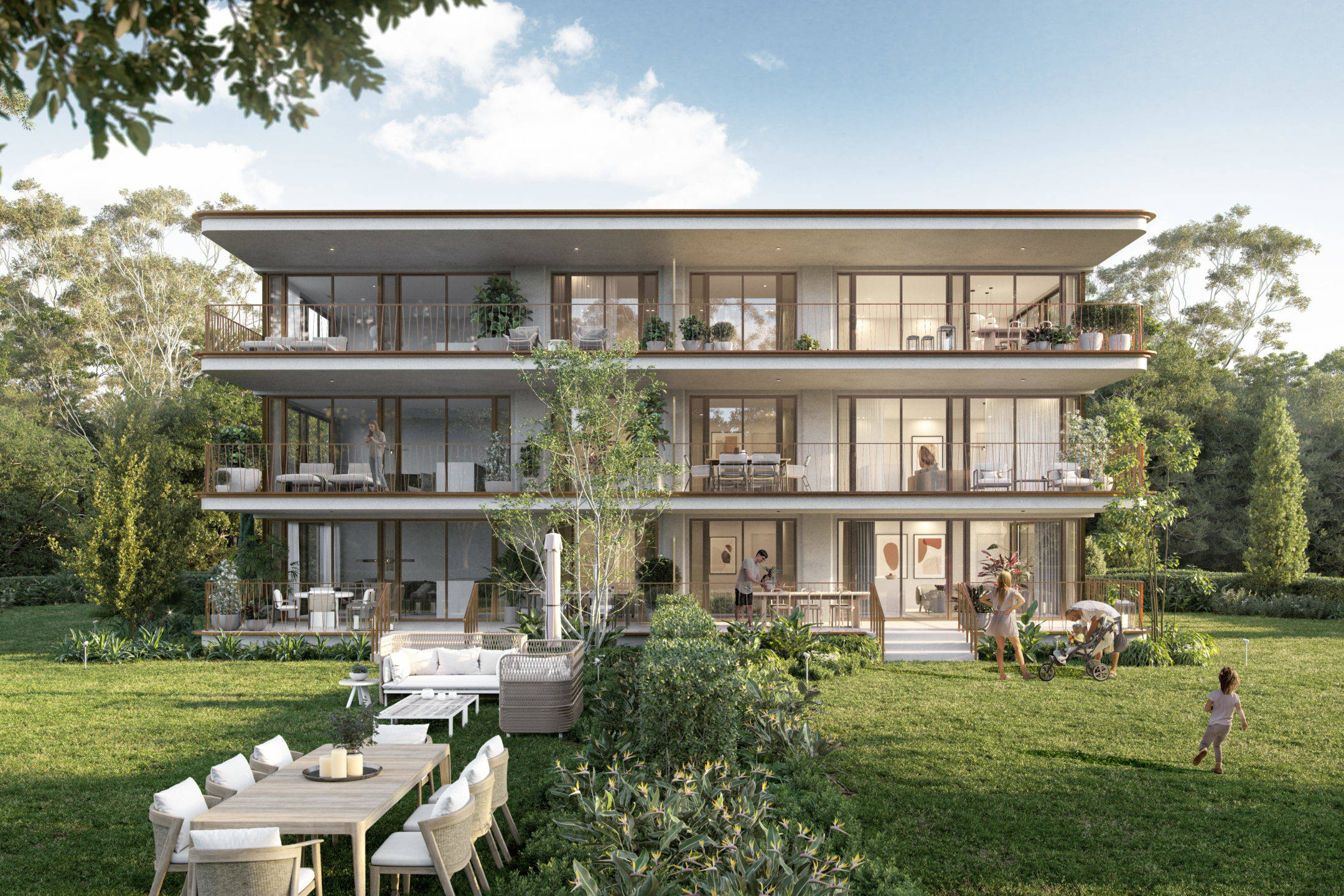 Construction d’un immeuble de 18 appartements à Veyrier.