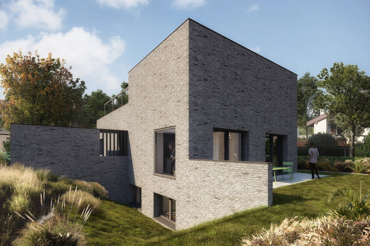 VILLA D’ARCHITECTE, CHÊNE-BOURG