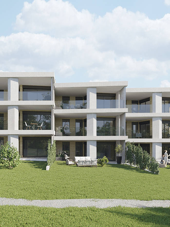 Construction d’un immeuble de 9 appartements à Vandoeuvres